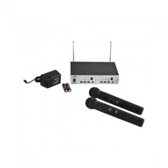 С 2-мя микрофонами PEAVEY PV 16DR CHANNEL UHF DUAL RECEIVER - HH - HH 31523