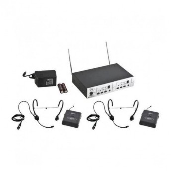 Радиосистема с гарнитурой PEAVEY PV 16DR CHANNEL UHF DUAL RECEIVER - BHS - BHS 31540